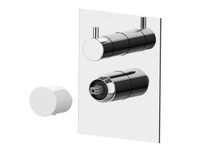 NARCISO S 78541S - Recessed shower mixer with plate - Shower by Rubinetterie Frattini