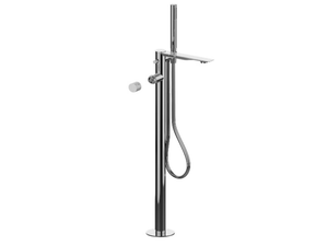 NARCISO S 78596S - Floor standing bathtub mixer with hand shower - Tap by Rubinetterie Frattini