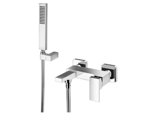 VITA DUE 35002 - Wall-mounted bathtub mixer with hand shower - Tap by Rubinetterie Frattini