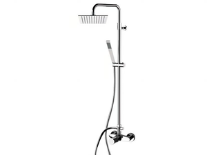 5TH AVENUE - Wall-mounted shower panel with hand shower - Shower panel by Rubinetterie Mariani