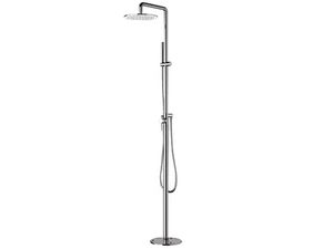 A52-CD - Floor standing shower panel with overhead shower - Shower panel by Rubinetterie Mariani