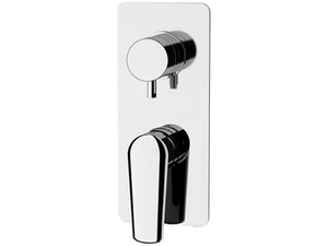ARMONIA - Recessed single handle brass shower mixer - Shower by Rubinetterie Mariani