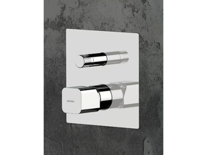 ICON-Q - Recessed single handle bathtub mixer with diverter - Tap by Rubinetterie Mariani