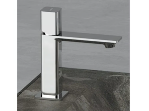 ICON-Q - Single handle countertop washbasin mixer without waste - Tap by Rubinetterie Mariani