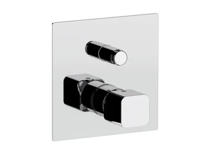 ICON-Q - Wall-mounted single handle bathtub mixer with diverter - Tap by Rubinetterie Mariani