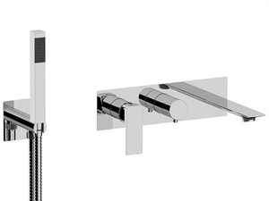 ICON - Recessed bathtub set with hand shower - Tap by Rubinetterie Mariani