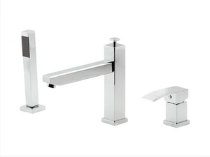MARTE - 3 hole bathtub set with hand shower - Tap by Rubinetterie Mariani