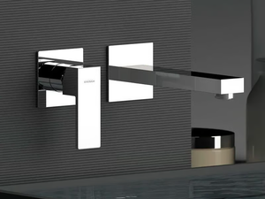 REBEL - Single handle wall-mounted washbasin mixer - Tap by Rubinetterie Mariani