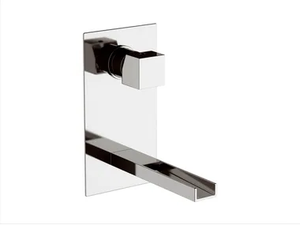 RIVER - Washbasin mixer with plate - Tap by Rubinetterie Mariani