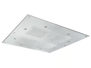 SQ0-L5 - Ceiling mounted built-in overhead shower with chromotherapy - Shower by Rubinetterie Mariani
