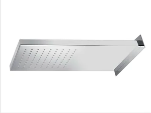 SR0-02 - Wall-mounted stainless steel rain shower - Shower by Rubinetterie Mariani