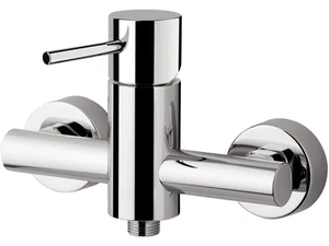 ULTRAMINIMAL - 2 hole external single handle brass shower mixer - Shower by Rubinetterie Mariani
