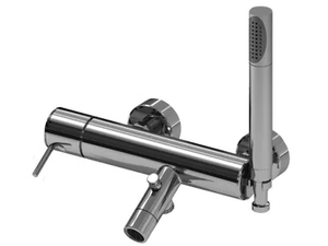 LUCILLA 3267-306 - Wall-mounted bathtub mixer with hand shower - Tap by RUBINETTERIE STELLA