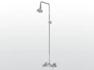ROMA 3283/301/314A - Wall-mounted shower panel with overhead shower - Shower panel by RUBINETTERIE STELLA