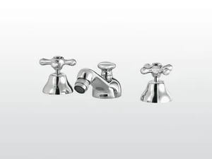 ROMA 3601 - 3 hole bidet tap with swivel spout - Tap by RUBINETTERIE STELLA