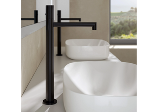 28MM - High single handle steel washbasin mixer - Tap by Rubinetterie Treemme