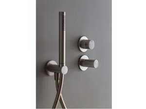 3.6 - Stainless steel shower mixer with hand shower - Shower by Rubinetterie Treemme