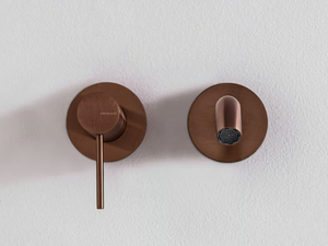 40MM - Wall-mounted single handle stainless steel washbasin mixer - Tap by Rubinetterie Treemme