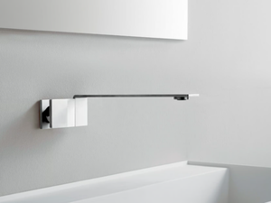 5MM - Wall-mounted stainless steel washbasin mixer - Tap by Rubinetterie Treemme