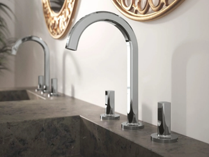 APPIA - 3 hole countertop brass washbasin mixer - Tap by Rubinetterie Treemme