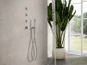 APPIA - 5 hole shower mixer with hand shower - Shower by Rubinetterie Treemme
