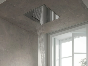 APPIA - Built-in ceiling mounted brass overhead shower - Shower by Rubinetterie Treemme
