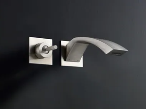 ARCHÈ - 2 hole wall-mounted washbasin mixer - Tap by Rubinetterie Treemme
