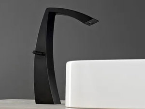 ARCHÈ - Single handle 1 hole brass washbasin mixer - Tap by Rubinetterie Treemme
