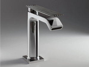 IOS - Countertop single handle brass washbasin tap - Tap by Rubinetterie Treemme