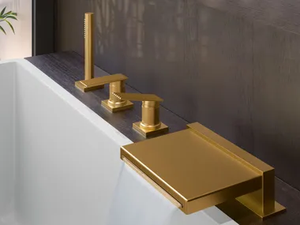 IOS - Deck mounted brass bathtub tap - Tap by Rubinetterie Treemme