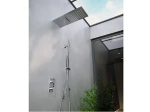 IOS - Recessed brass shower set with hand shower - Shower by Rubinetterie Treemme