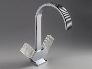 KEA - Countertop 1 hole brass washbasin tap - Tap by Rubinetterie Treemme