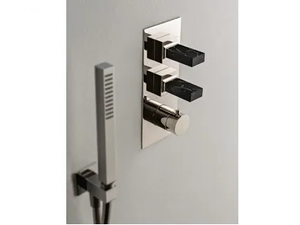 KEA - Recessed brass shower tap with hand shower - Shower by Rubinetterie Treemme