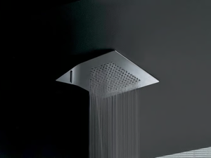 ORIGAMI - Ceiling mounted stainless steel overhead shower - Shower by Rubinetterie Treemme