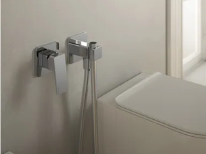 PA36 - Brass toilet-jet handspray with mixer tap - Tap by Rubinetterie Treemme