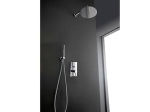 UP+ - Recessed brass shower set with hand shower - Shower by Rubinetterie Treemme