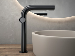 WATERTUBE - High single handle steel washbasin mixer - Tap by Rubinetterie Treemme