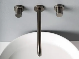 X-CHANGE - 3 hole wall-mounted washbasin tap - Tap by Rubinetterie Treemme
