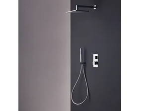 X-CHANGE - Recessed brass shower set with hand shower - Shower by Rubinetterie Treemme