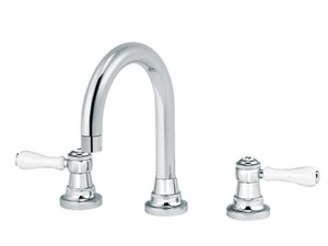 1935 LIMOGES - 3 hole countertop washbasin mixer without waste - Tap by RVB