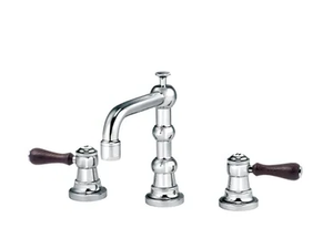 1935 WOOD - 3 hole countertop washbasin mixer - Tap by RVB