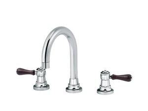 1935 WOOD - 3 hole countertop washbasin mixer - Tap by RVB
