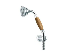 1935 WOOD - Wall-mounted handshower with hose with anti-lime system - Shower by RVB