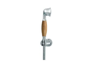 1935 WOOD - Wall-mounted handshower with hose with anti-lime system - Shower by RVB