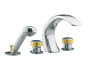 AMBOISE - 4 hole bathtub set with hand shower - Tap by RVB