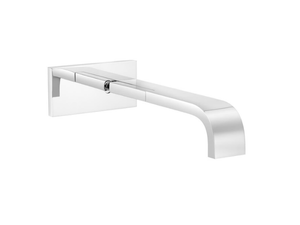 ANDREW - Wall-mounted 1 hole washbasin mixer with plate - Tap by RVB