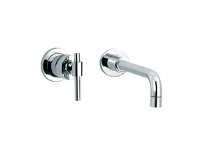 DYNAMIC - 2 hole wall-mounted washbasin mixer - Tap by RVB