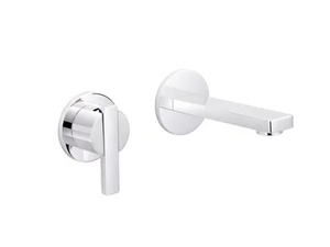 LINE - 2 hole wall-mounted washbasin mixer - Tap by RVB