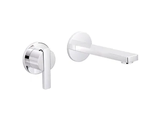 LINE - 2 hole wall-mounted washbasin mixer - Tap by RVB