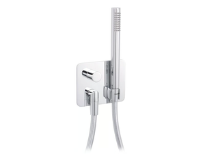 SLIDE - Shower tap with hand shower with plate - Shower by RVB